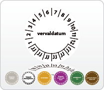 Vervaldatum - rond Vervaldatum - rond
