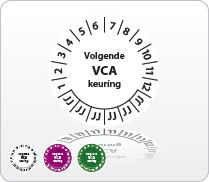Volgende VCA keuring Volgende VCA keuring
