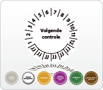 Volgende controle - rond Volgende controle - rond