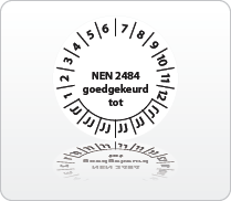 NEN2484 goedgekeurd tot zwart-wit NEN2484 goedgekeurd tot zwart-wit