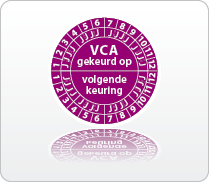 VCA gekeurd op - volgende keuring paars