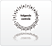 Volgende controle zwart-wit