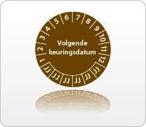 Volgende keuringsdatum bruin