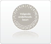 Volgende onderhoudsbeurt grijs
