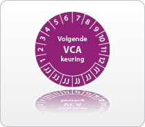 Volgende VCA keuring paars