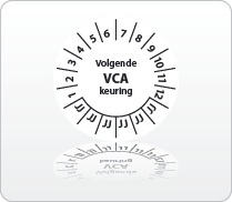 Volgende VCA keuring zwart-wit