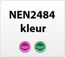 NEN2484 keurstickers kleur