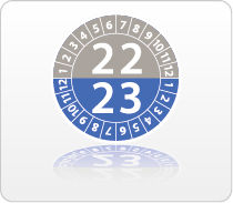 Rond met jaartal 2022-2023