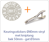 Jaartal 2017 rond 40mm Jaartal 2017 rond 40mm
