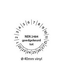 Keuringstickers-nen2484-goedgekeurd-tot-zwart-wit-40mm-vinyl-rond