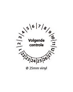 keuringsticker-zwart-wit-volgende-controle-25mm-vinyl-rond