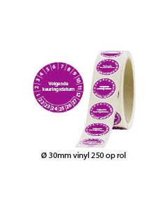 keuringsstickers-op-rol-volgende-keuringsdatum-paars-vinyl-30mm