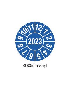 Keuringsticker-2018-blauw-40mm-vinyl-rond